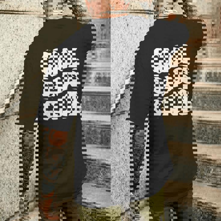 Cool Dads Club Per Festa Del Papà Marito Papà Futuro T-shirt da uomo con stampa posteriore Regalos para él