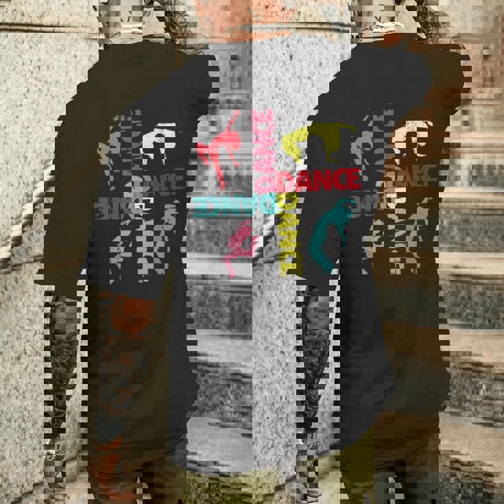 Cool Dance メンズ レディース ガールズ 社交 リリカル ヒップホップ ダンス メンズTシャツ バックプリント 彼への贈り物