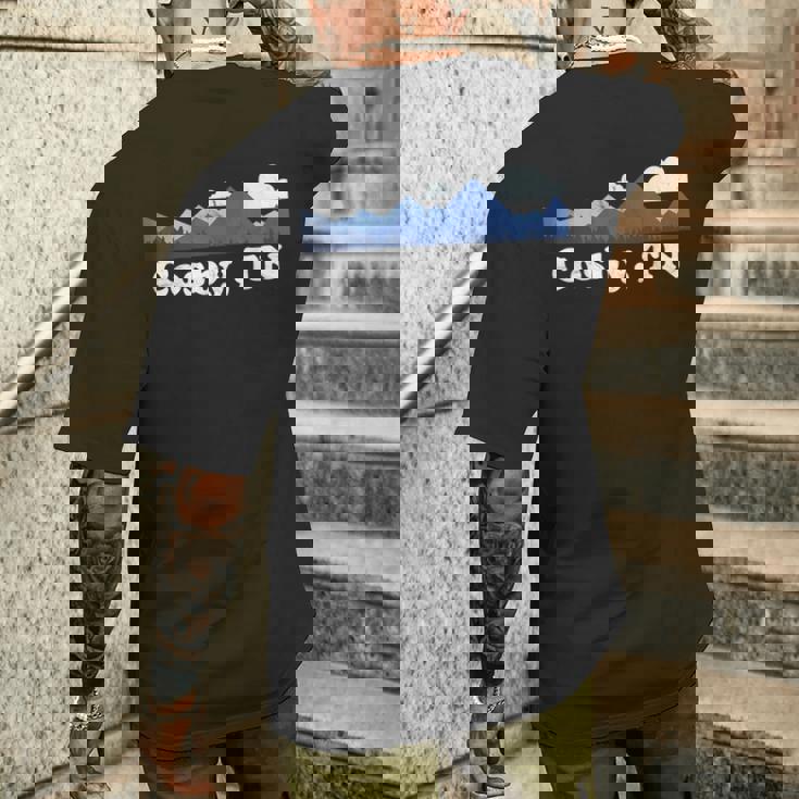 Cosby Tennessee Greatmokies Apalachians Tn バケーション メンズTシャツ バックプリント 彼への贈り物