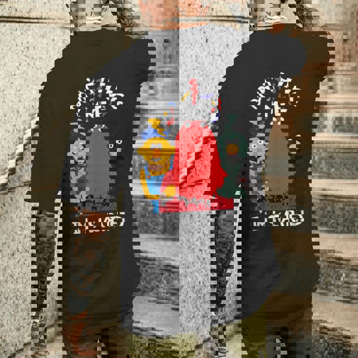 Don't Hug Me I'mcareds 面白い言葉 皮肉 メンズTシャツ バックプリント 彼への贈り物