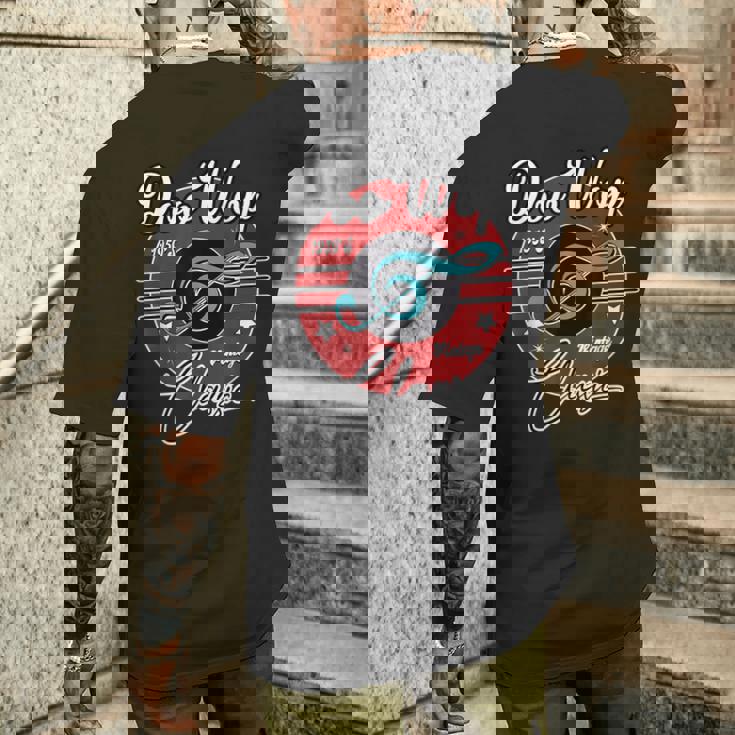 Doo Wop 1950年代 レトロ 50年代 服 ヴィンテージ ロカビリー メンズTシャツ バックプリント 彼への贈り物