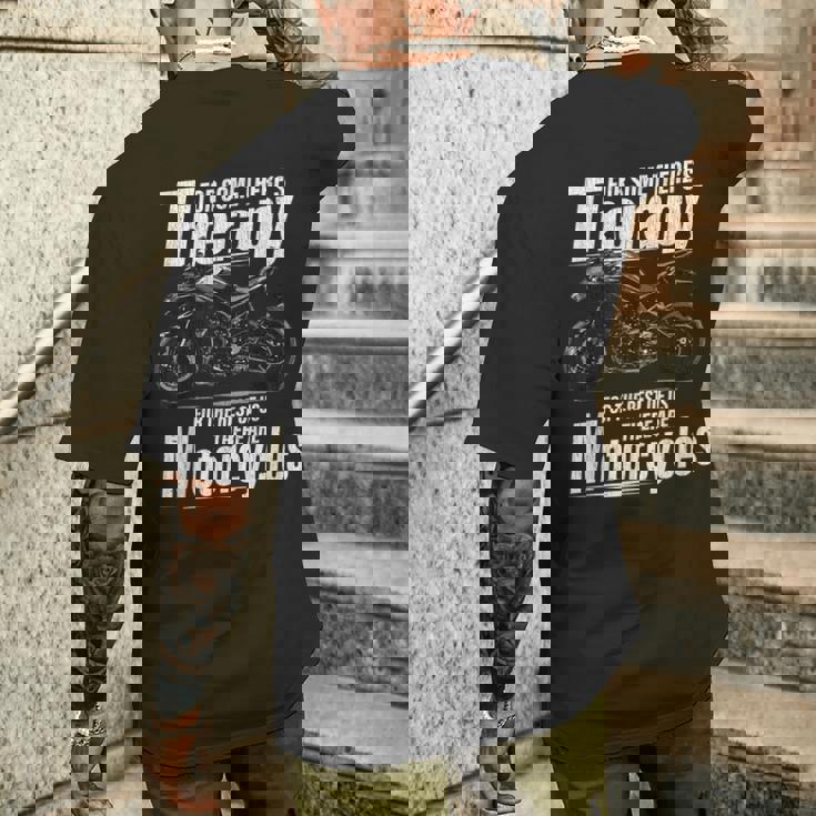 Forome There Therapy Z1000-H2 裸のバイク メンズTシャツ バックプリント 彼への贈り物