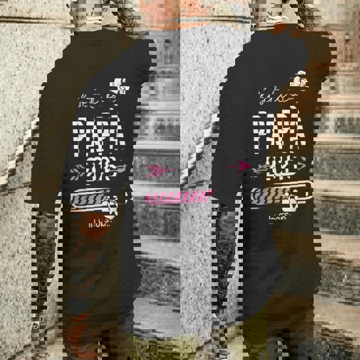 Futuro Papa 2026 Papà 2026 Caricamento Papà 2026 T-shirt da uomo con stampa posteriore Regalos para él