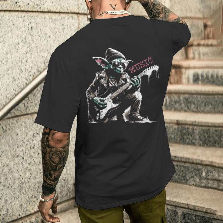 Goblin Guitarist – Guitare Gobelinintage Amateur De Musique T-shirt imprimé au dos Cadeaux pour lui