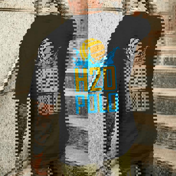 H2o Waterpolo ウォータースポーツ メンズTシャツ バックプリント 彼への贈り物