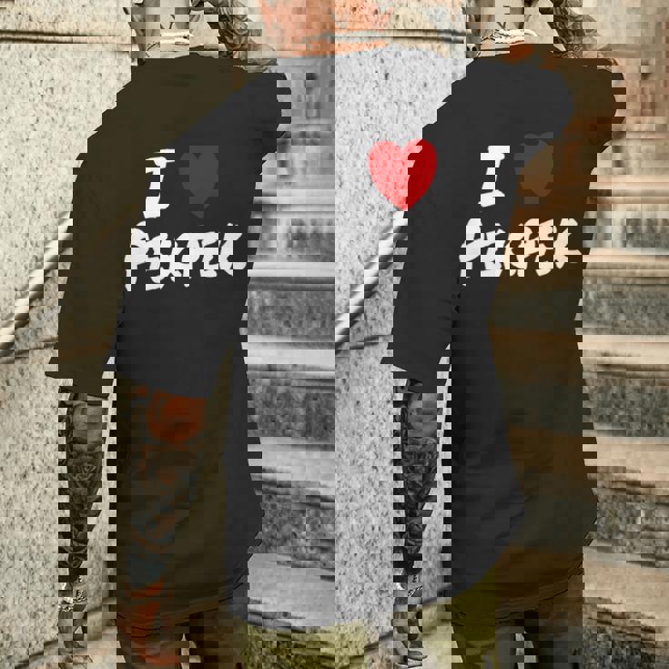 I Heart 愛 Pekpek フィリピンタガログ語 フィリピン フィリピン人 長袖tシャツ メンズTシャツ バックプリント 彼への贈り物