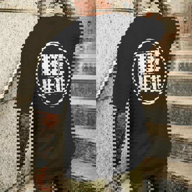 Here We Go Transfer Market サッカー フットボール メンズTシャツ バックプリント 彼への贈り物