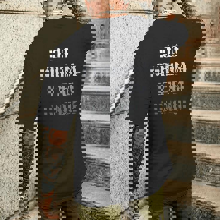 Homme Prénom Lolo Homme L'original Lerai L'unique Lolo T-shirt imprimé au dos Cadeaux pour lui