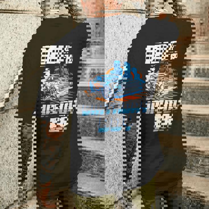 Hot Wheels Papà Del Compleanno Ragazzo T-shirt da uomo con stampa posteriore Regalos para él