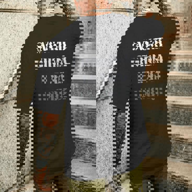 Humouravoie Homme L'original Lerai L'uniqueavoyard T-shirt imprimé au dos Cadeaux pour lui