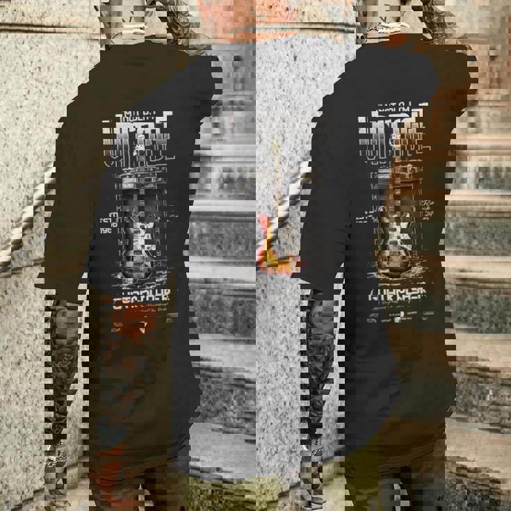 I'm Not Old I'm ヴィンテージ レトロ 1966 ギター 長袖tシャツ メンズTシャツ バックプリント 彼への贈り物