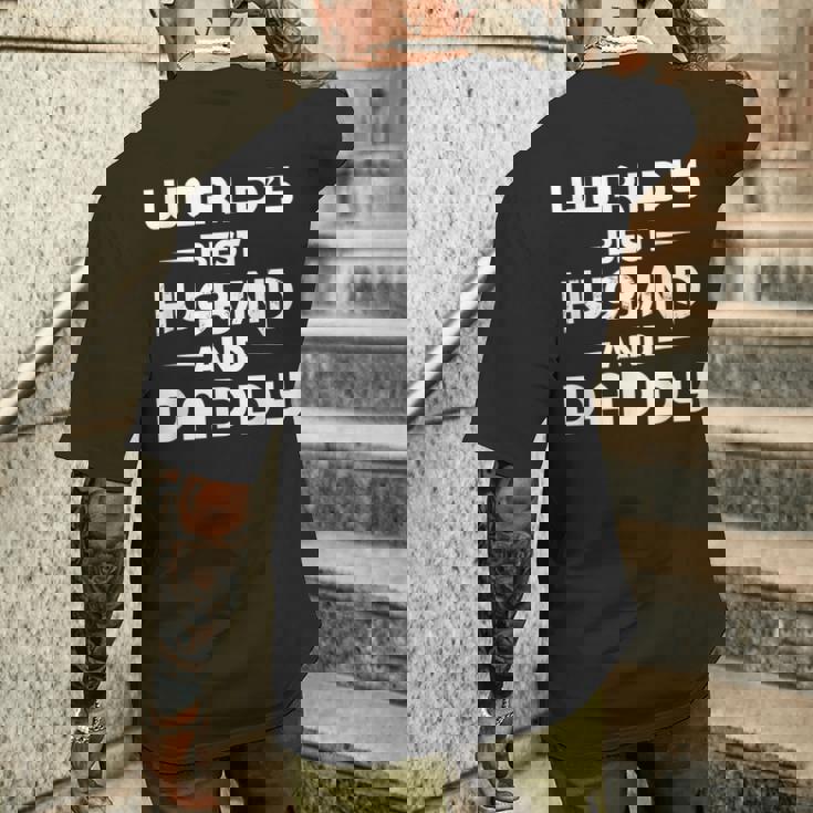 Il Miglior Marito E Papà Del Mondo E Un Bellissimo Gr T-shirt da uomo con stampa posteriore Regalos para él