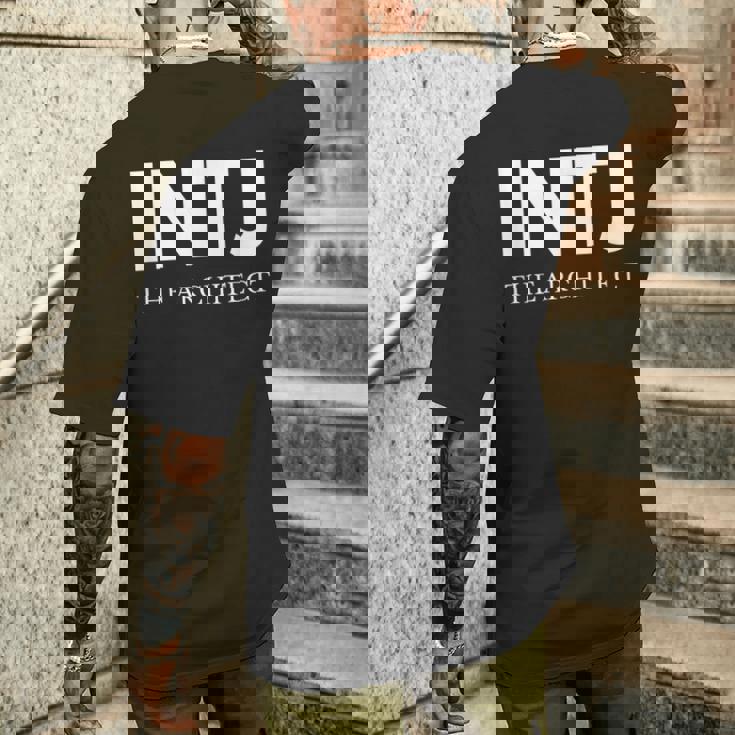 Intj 建築家 Intj メンズTシャツ バックプリント 彼への贈り物