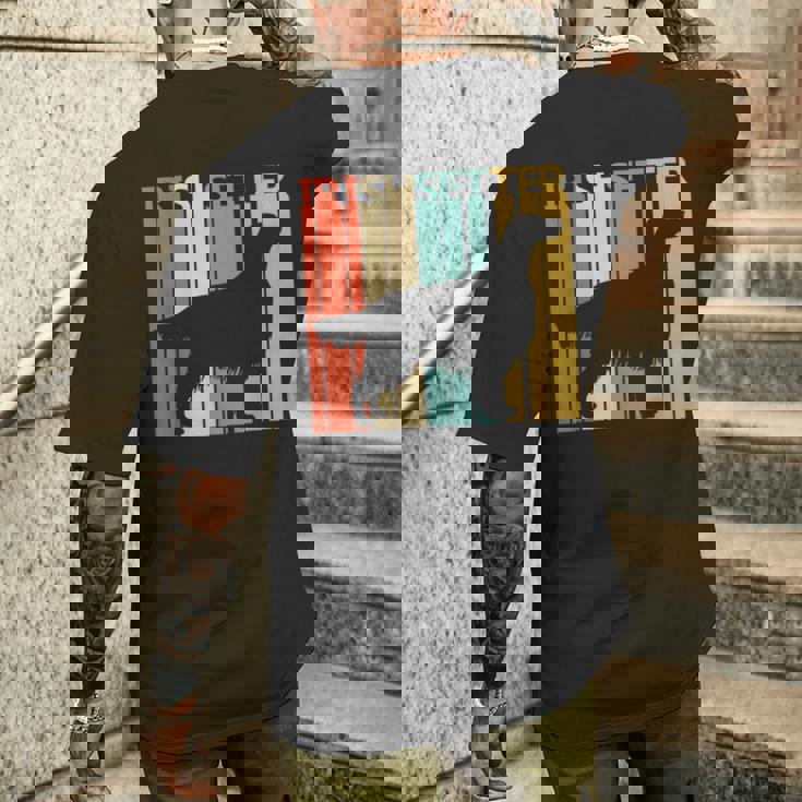 Irishetter アイリッシュ・セッター メンズTシャツ バックプリント 彼への贈り物