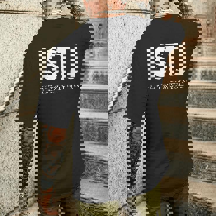 Istj ロジスティシャン Istj メンズTシャツ バックプリント 彼への贈り物