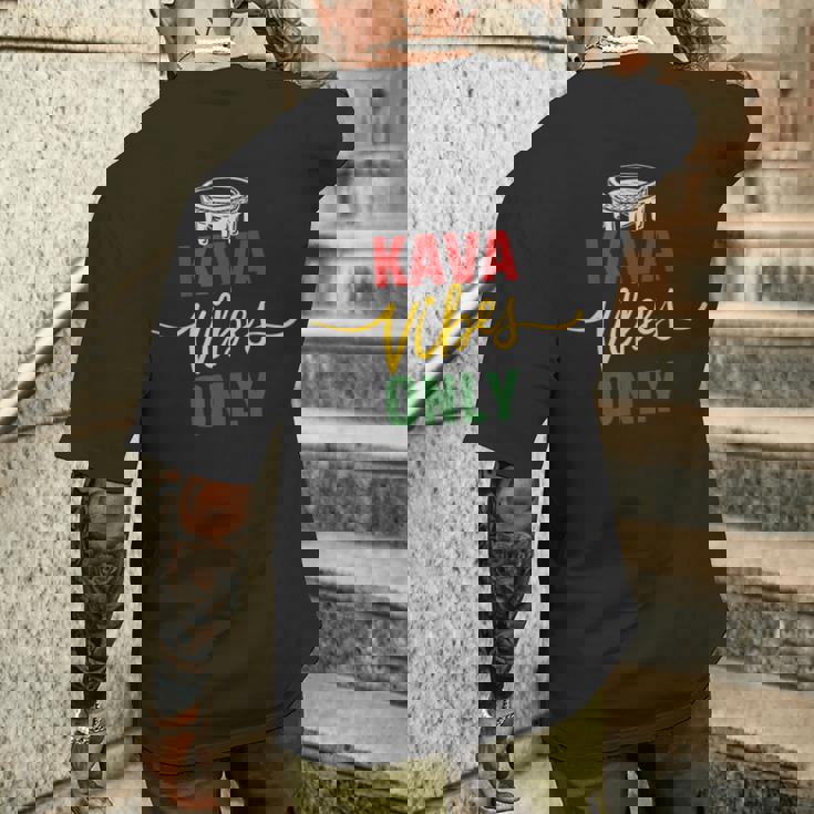 Kavaibes Only Pacific Island Culture メンズTシャツ バックプリント 彼への贈り物