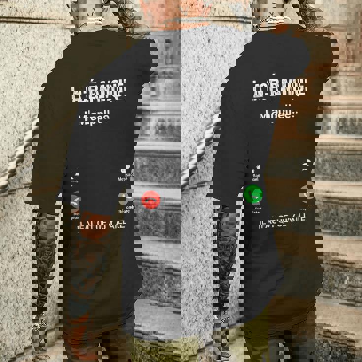 La Céramique M'appelle Cadeau Humour Céramiste T-shirt imprimé au dos Cadeaux pour lui