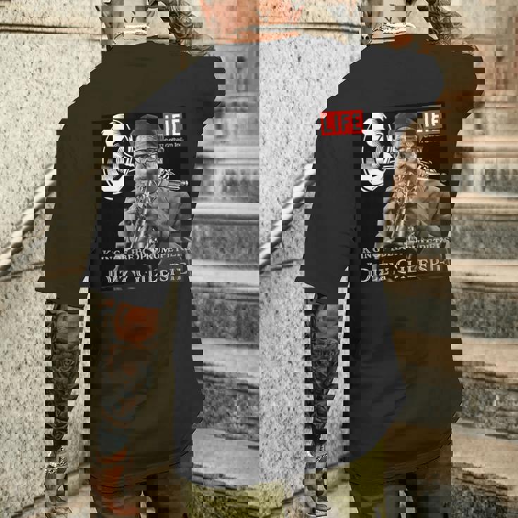 Life Picture Collection ディジー ガレスピー ／ トランペット（1） メンズTシャツ バックプリント 彼への贈り物