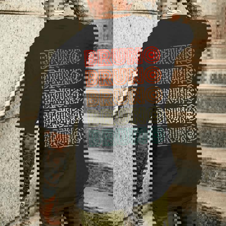 Love Heart Bruno Retrotyle Bruno Lover Heart メンズTシャツ バックプリント 彼への贈り物