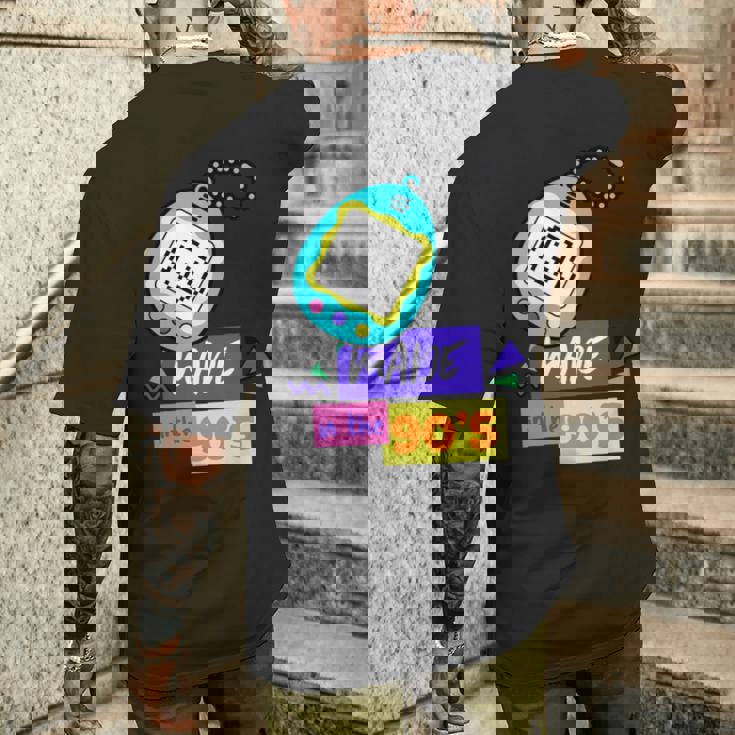 Made In The 90S 懐かしいたまごっちtシャツ 長袖tシャツ メンズTシャツ バックプリント 彼への贈り物