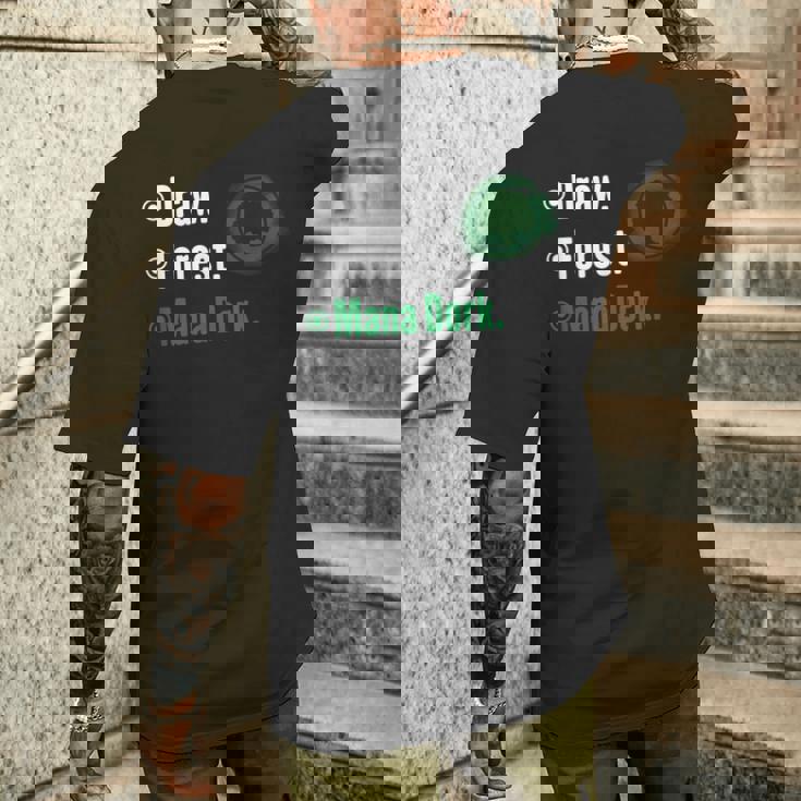 Mtg マナドークmana Dork メンズTシャツ バックプリント 彼への贈り物