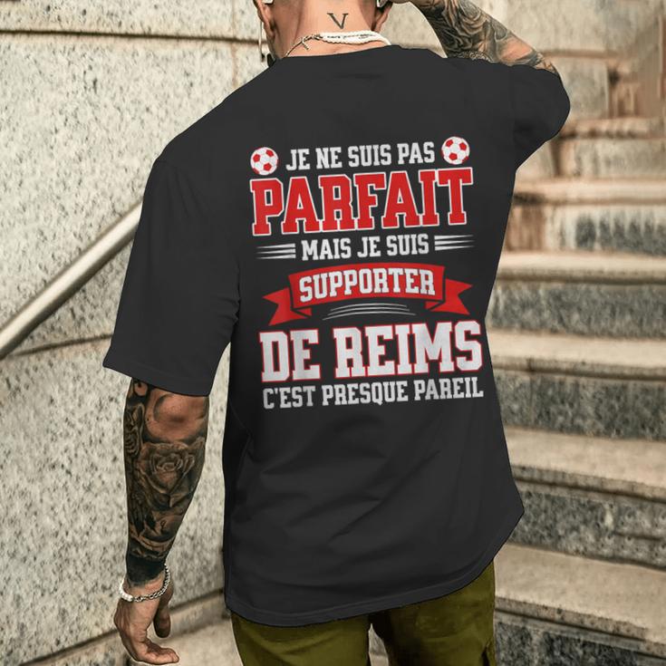 Pas Parfaitupporter Foot Humour Reims Football Rémois T-shirt imprimé au dos Cadeaux pour lui