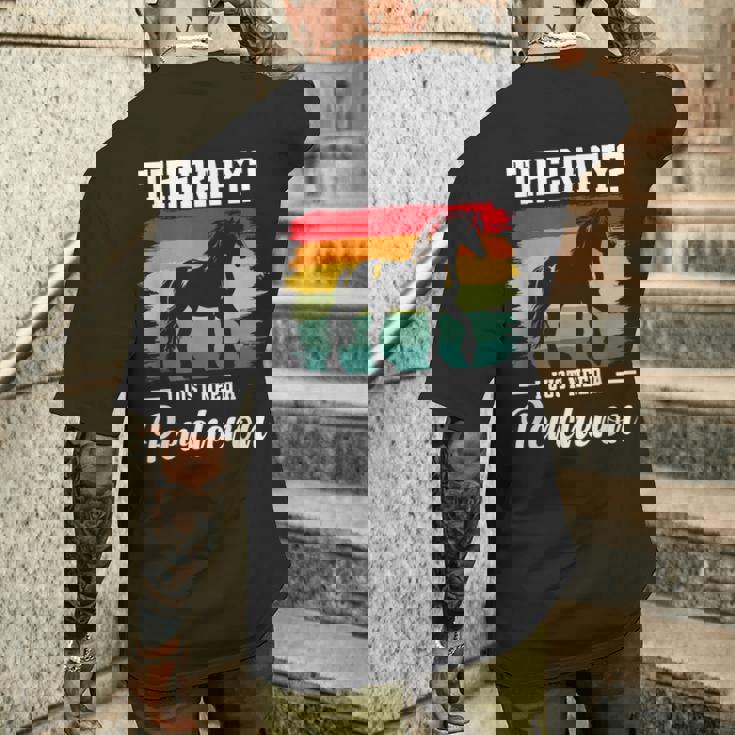 Percheron Tenue Pour Propriétaire De Cheval Percheron Équestre T-shirt imprimé au dos Cadeaux pour lui