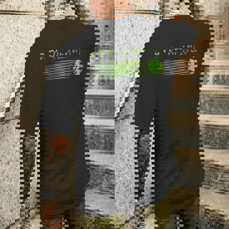 Pickleball Player Pickleballtylish Paddleball Lover メンズTシャツ バックプリント 彼への贈り物