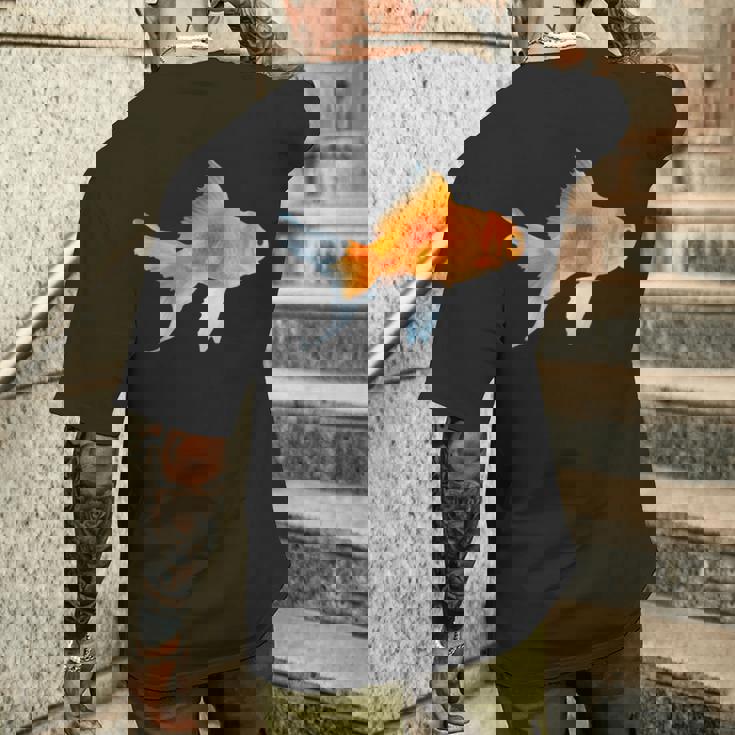 Poissons Rouges D'aquarium T-shirt imprimé au dos Cadeaux pour lui