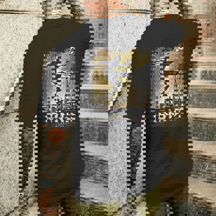 Rennais Cadeauupporter Rennes Foot Rennais T-shirt imprimé au dos Cadeaux pour lui