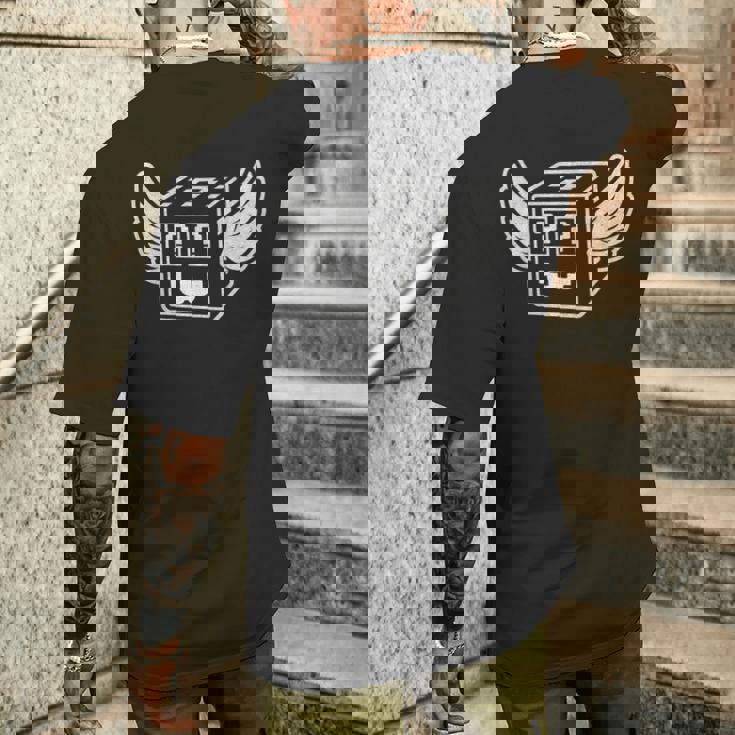 Secret Lucky Block イタリアのbrainrotゲームスラングミーム メンズTシャツ バックプリント 彼への贈り物