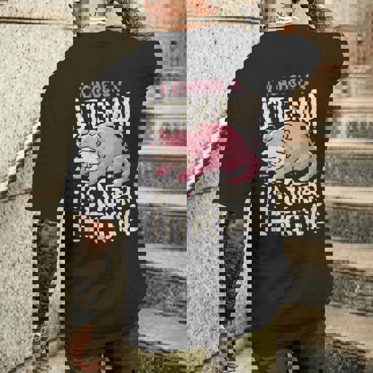 Slowpoke I Choose A Little Nap It'super Effect 長袖tシャツ メンズTシャツ バックプリント 彼への贈り物