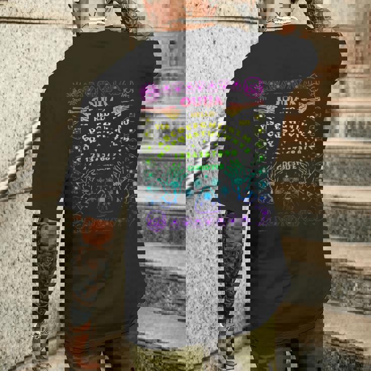 Spirit Ouija Board Pastel Goth Witchcraft Witch Wicca Spirit Men's T-shirt Back Print Gifts for Him Spirit Ouija Board Pastel Goth Witchcraft Witch Wicca Spirit Men's T-shirt Back Print Gifts for Him