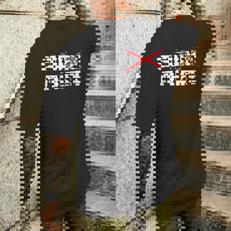 Stud Athlete College Stud Athlete Men's T-shirt Back Print Gifts for Him