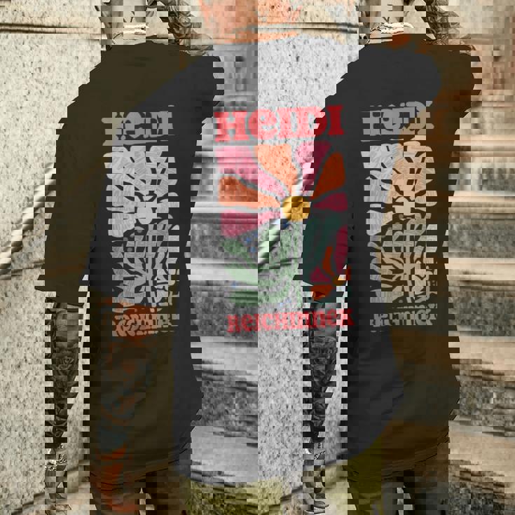 Tax The Rich ファン記事 左 Merch ハイジ・ライチネク メンズTシャツ バックプリント 彼への贈り物