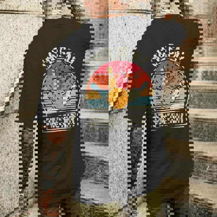 This Is Mypare ボーリング ボウラー 面白チーム メンズ レディース キッズ メンズTシャツ バックプリント 彼への贈り物