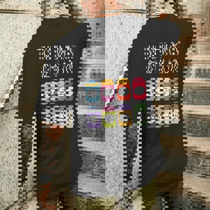 Tiny Humans Are My Jam 幼稚園保育士 長袖tシャツ メンズTシャツ バックプリント 彼への贈り物