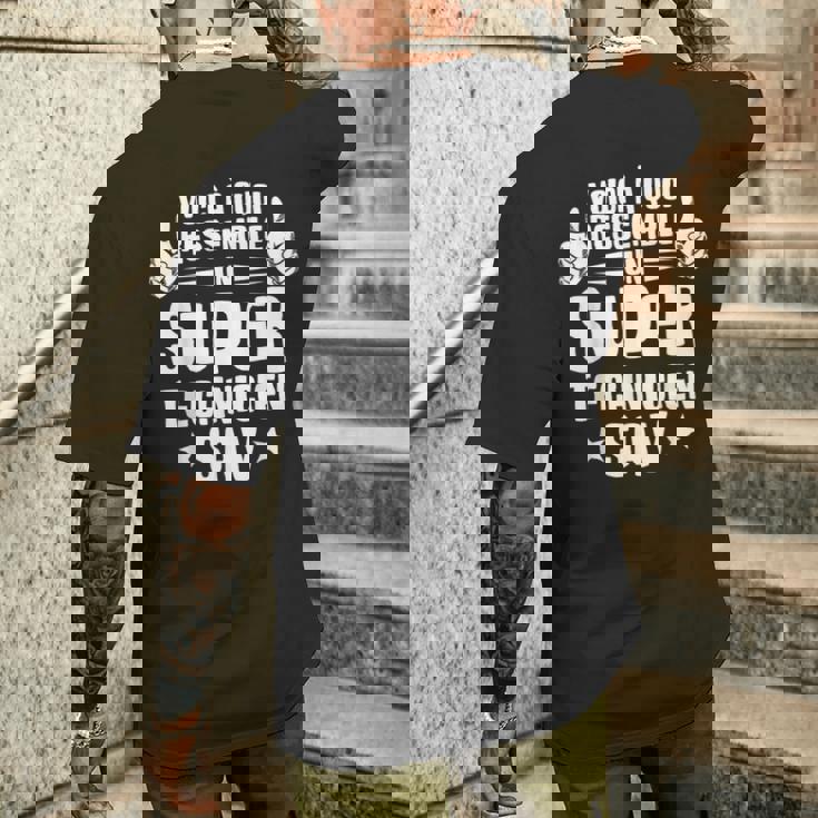 Voici À Quoi Ressemble Unuper Technicienav T-shirt imprimé au dos Cadeaux pour lui