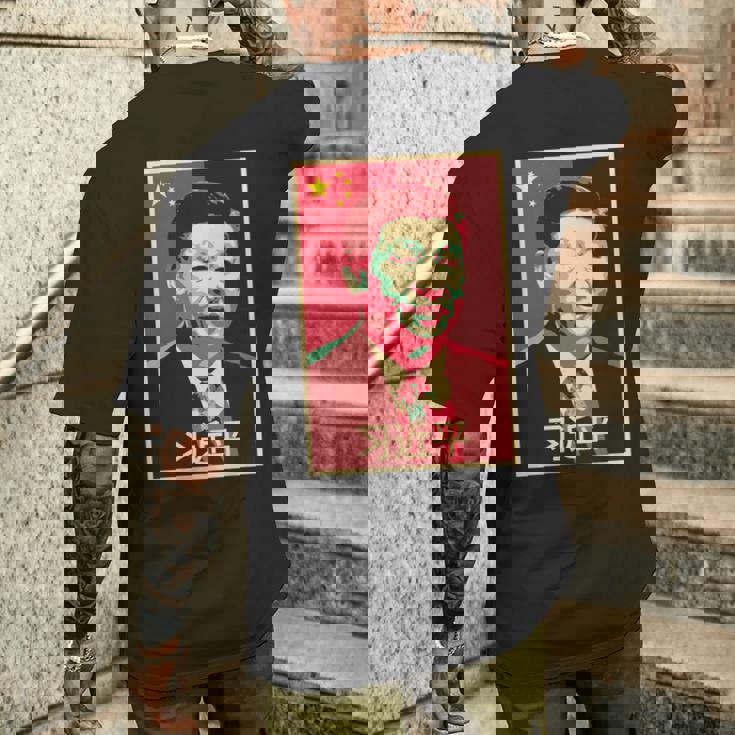 Xi Jinping China 習近平中国国家主席中国中国国家主席中国 長袖tシャツ メンズTシャツ バックプリント 彼への贈り物