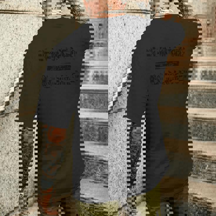 【公式】No Macho No Life メンズTシャツ バックプリント 彼への贈り物