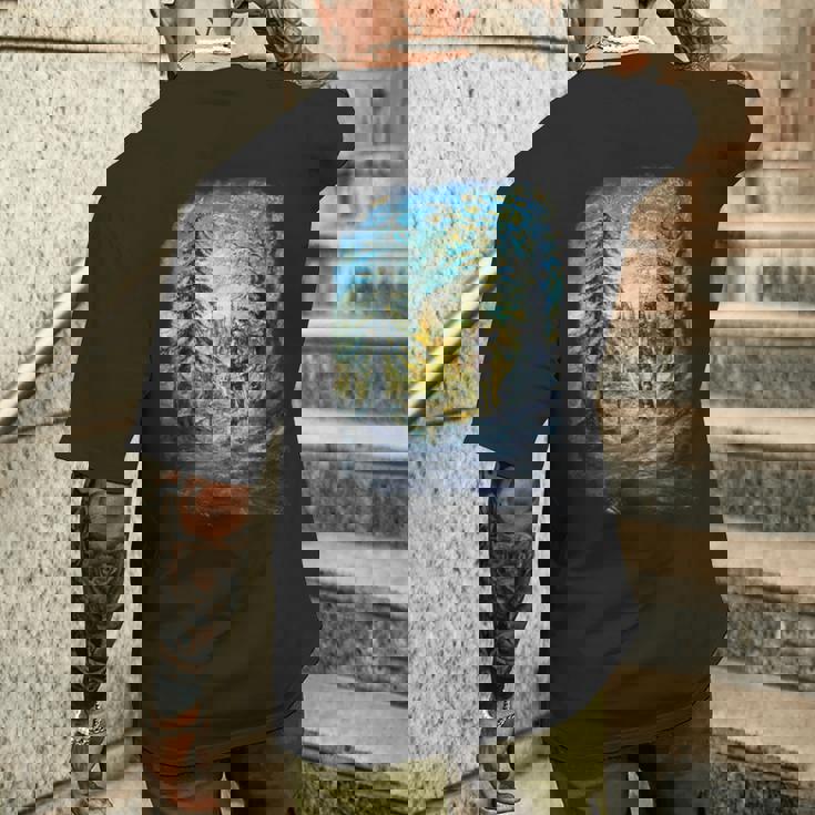 【公式】『オクトパストラベラー0』キービジュアルイラスト メンズTシャツ バックプリント 彼への贈り物