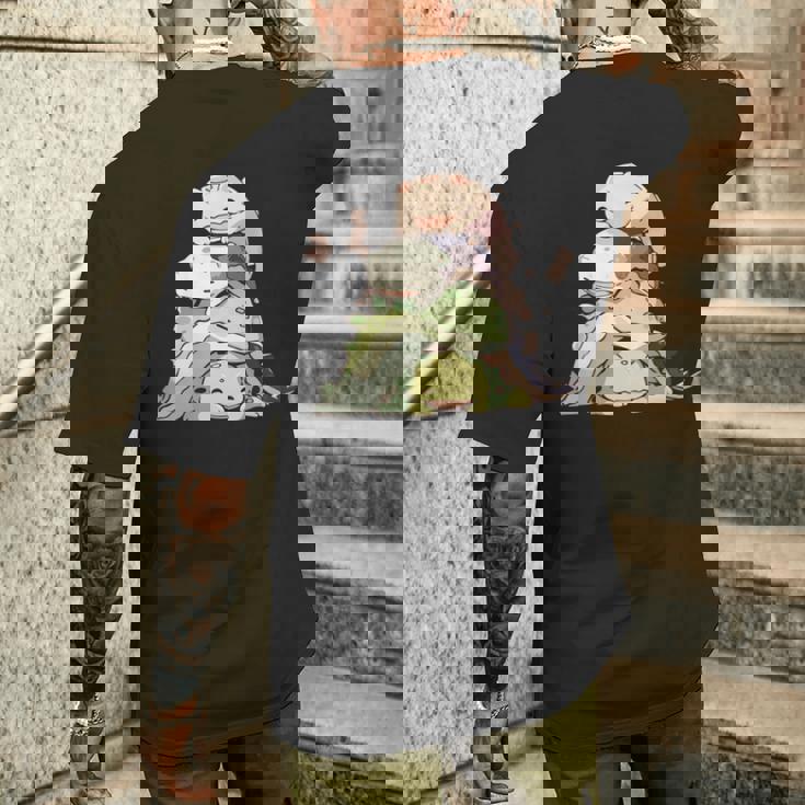 おもしろ爬虫類 かわいいトカゲ ヤモリ 動物 長袖tシャツ メンズTシャツ バックプリント 彼への贈り物