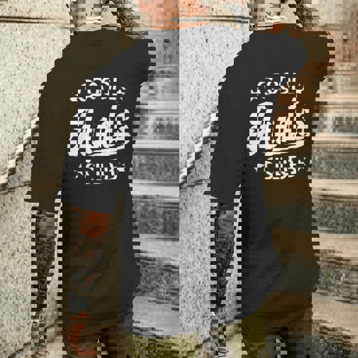 かっこいい叔母さんクラブ最高のおばさんお気に入りの叔母さんかっこいいおばさんクラブ メンズTシャツ バックプリント 彼への贈り物