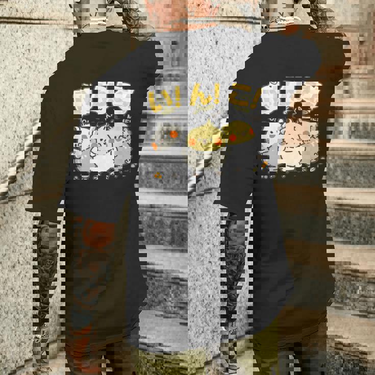 かわいい オカメインコ ユニークイラスト イラスト 丸い 鳥 【Cockatiel】 メンズTシャツ バックプリント 彼への贈り物