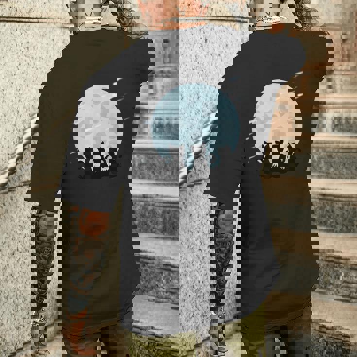 かわいい猫モチーフ 猫好き ペット カラフル ハウスキャット メンズTシャツ バックプリント 彼への贈り物