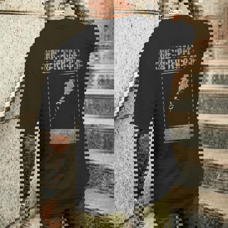 これが私の本当に古い写真です楽しい精子ヴィンテージ メンズTシャツ バックプリント 彼への贈り物