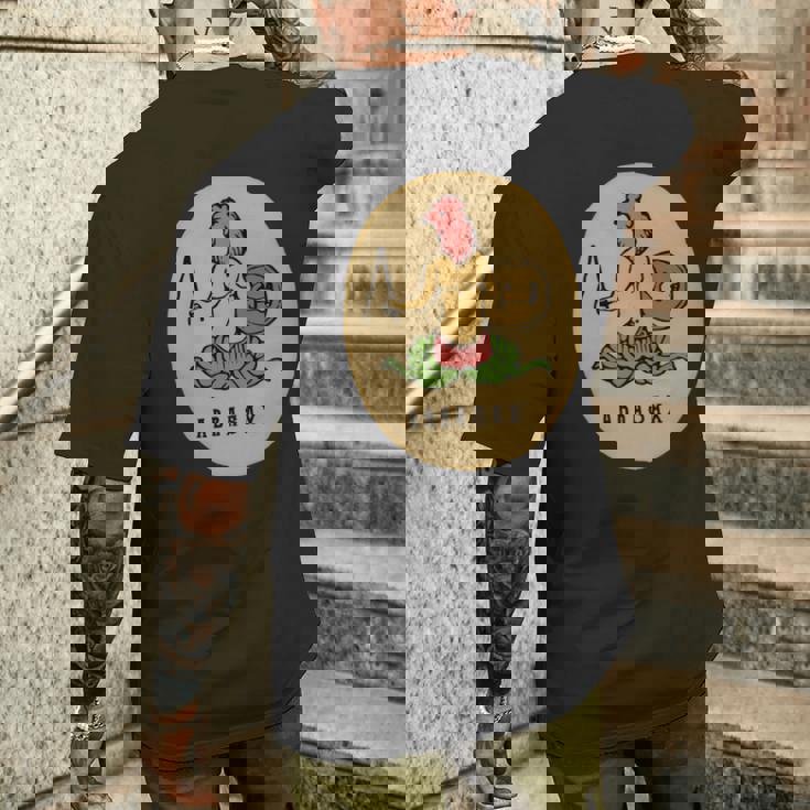 アブラシックス アブラクサス グノーシス神 テンプル騎士団 長袖tシャツ メンズTシャツ バックプリント 彼への贈り物