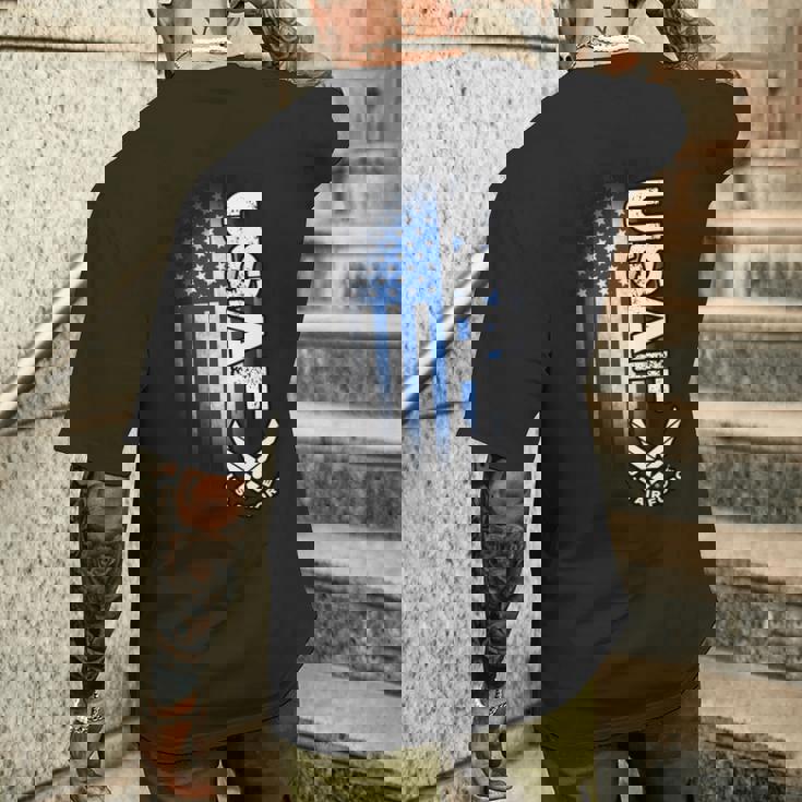 アメリカ空軍 長袖tシャツ メンズTシャツ バックプリント 彼への贈り物