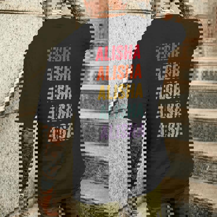 アリシャ メンズTシャツ バックプリント 彼への贈り物