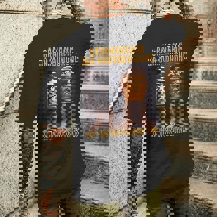 インターネットミーム Ai ガラマラマン Madudungdung ブレイン イタリアン メンズTシャツ バックプリント 彼への贈り物